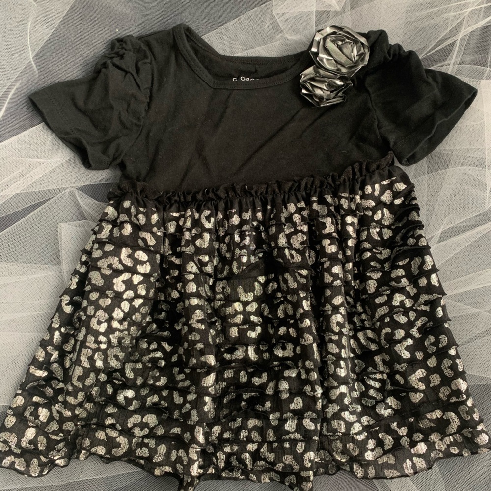 Black formal dress girl 3T